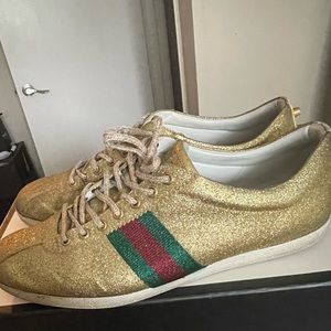 Gucci Gold sneakers